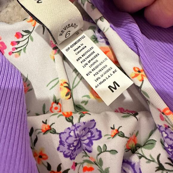 NEW Maaji Dunes Tiky Reversible One Piece in Purple Size Medium - Picture 8 of 8